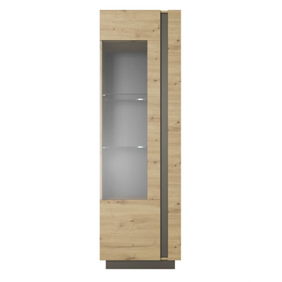 Arco Tall Display Cabinet 60cm