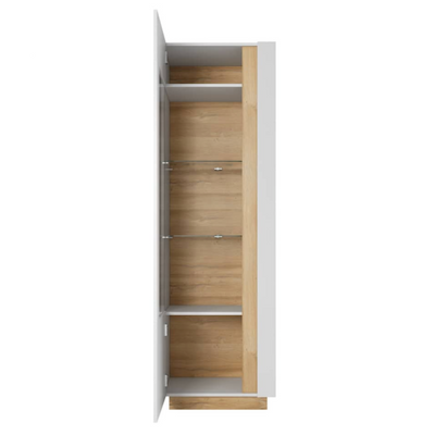 Arco Tall Display Cabinet 60cm