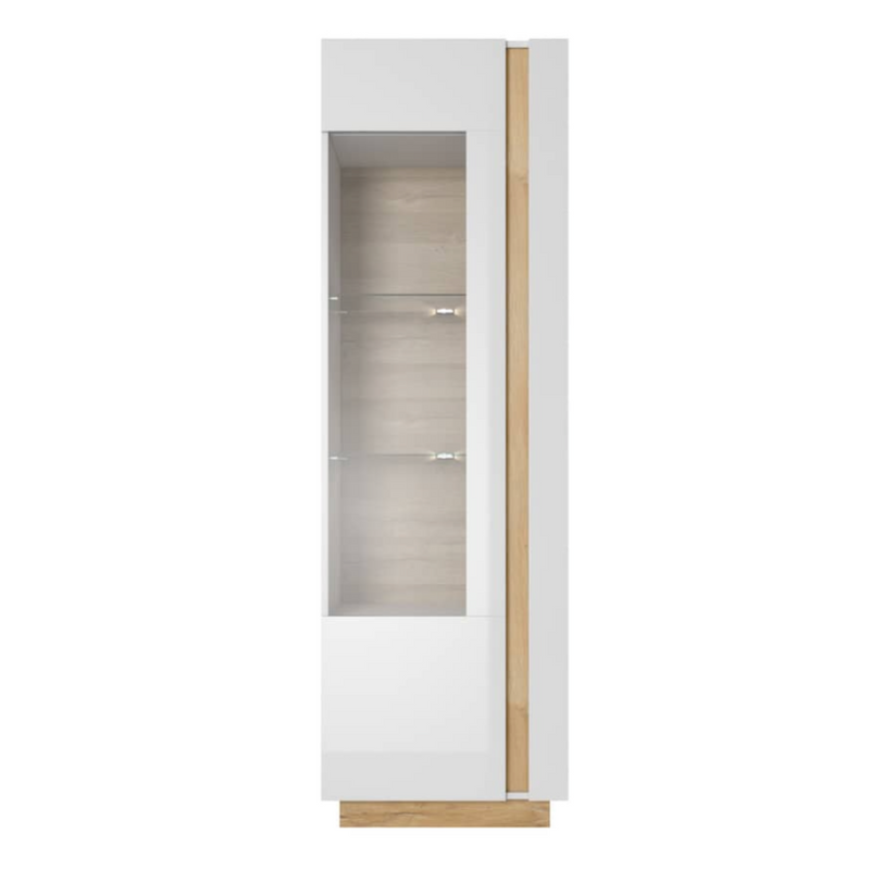 Arco Tall Display Cabinet 60cm