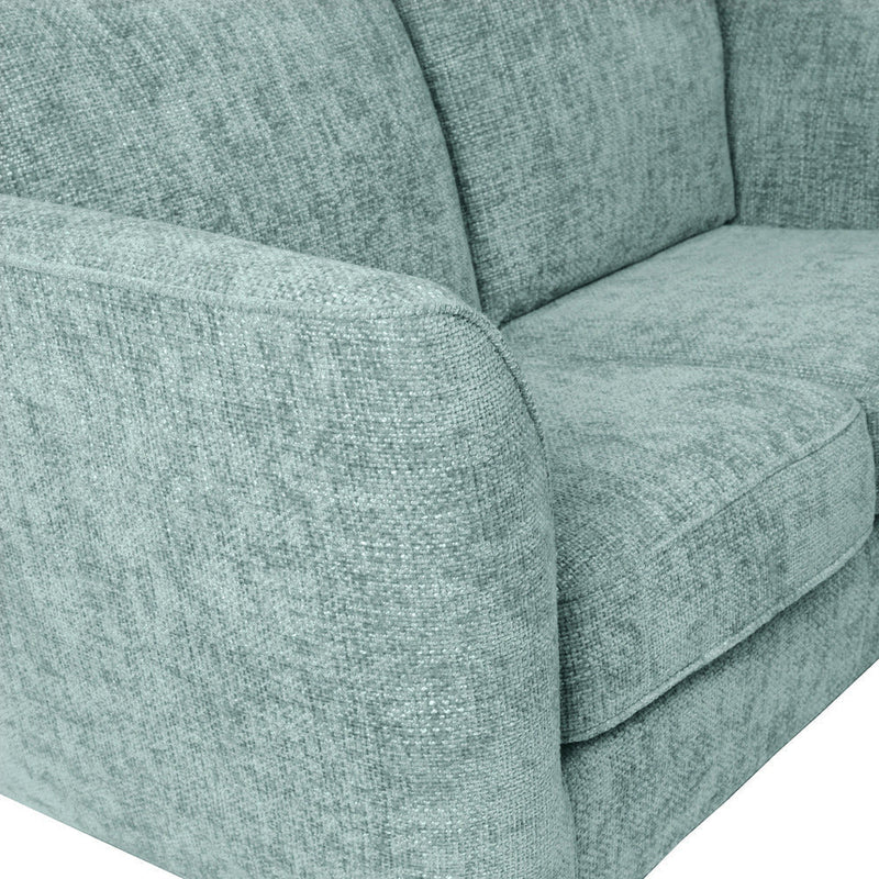 Sienna Hopsack Fabric 2 Seater Sofa