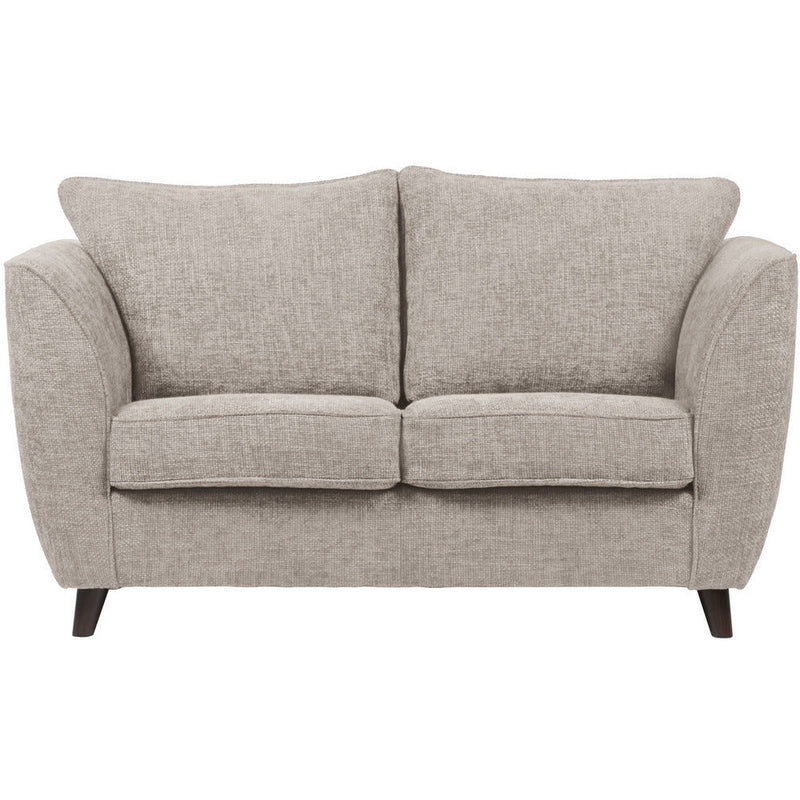 Sienna Hopsack Fabric 2 Seater Sofa