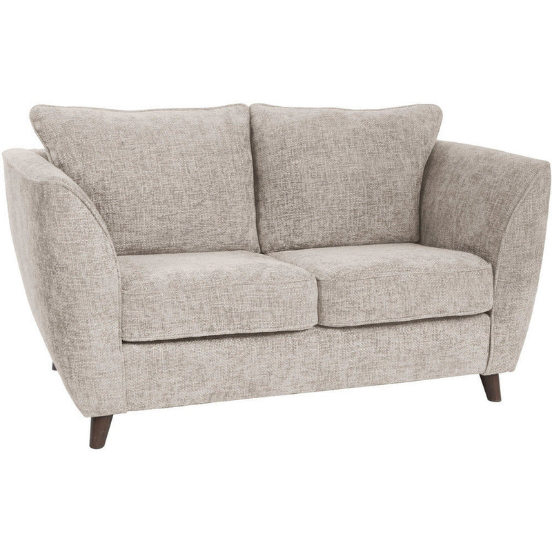 Sienna Hopsack Fabric 2 Seater Sofa