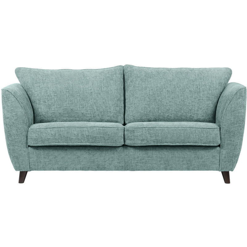 Sienna Hopsack Fabric 3 Seater Sofa