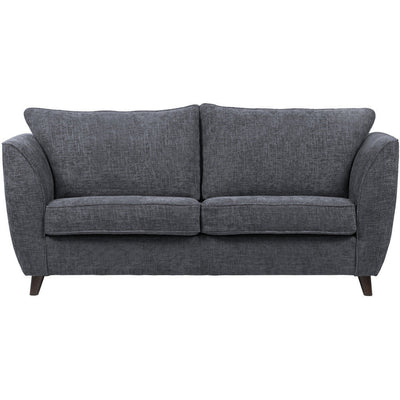 Sienna Hopsack Fabric 3 Seater Sofa