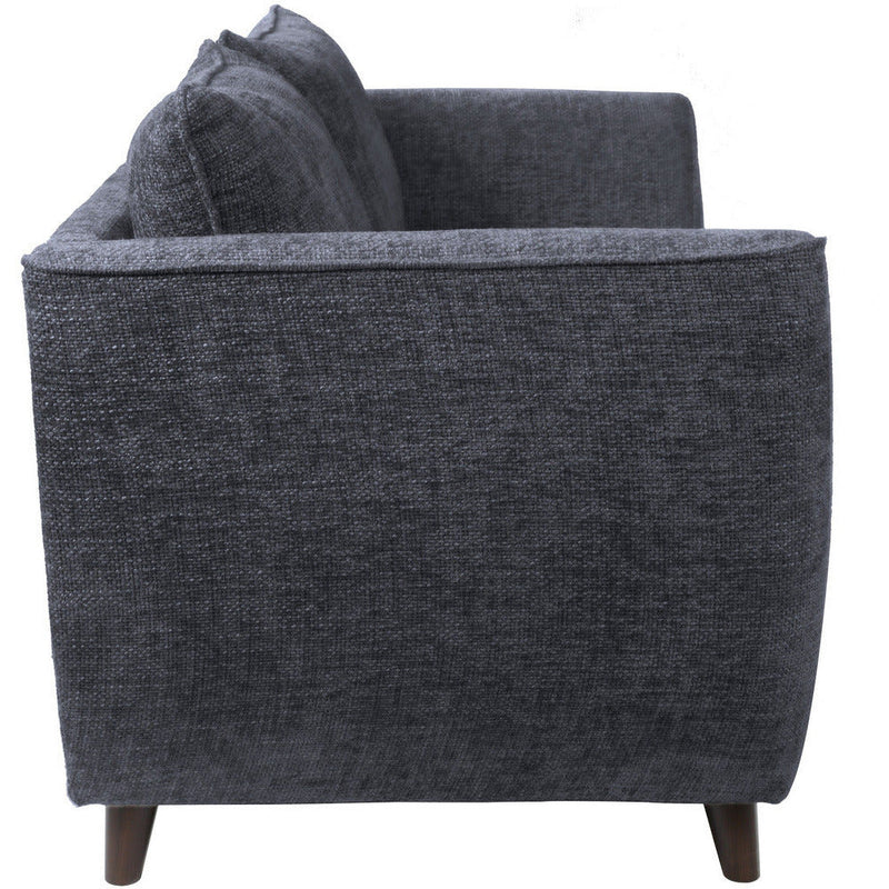 Sienna Hopsack Fabric 3 Seater Sofa