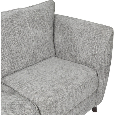 Sienna Hopsack Fabric 3 Seater Sofa