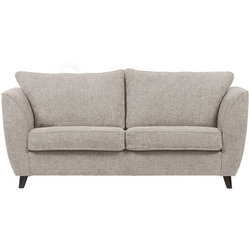 Sienna Hopsack Fabric 3 Seater Sofa