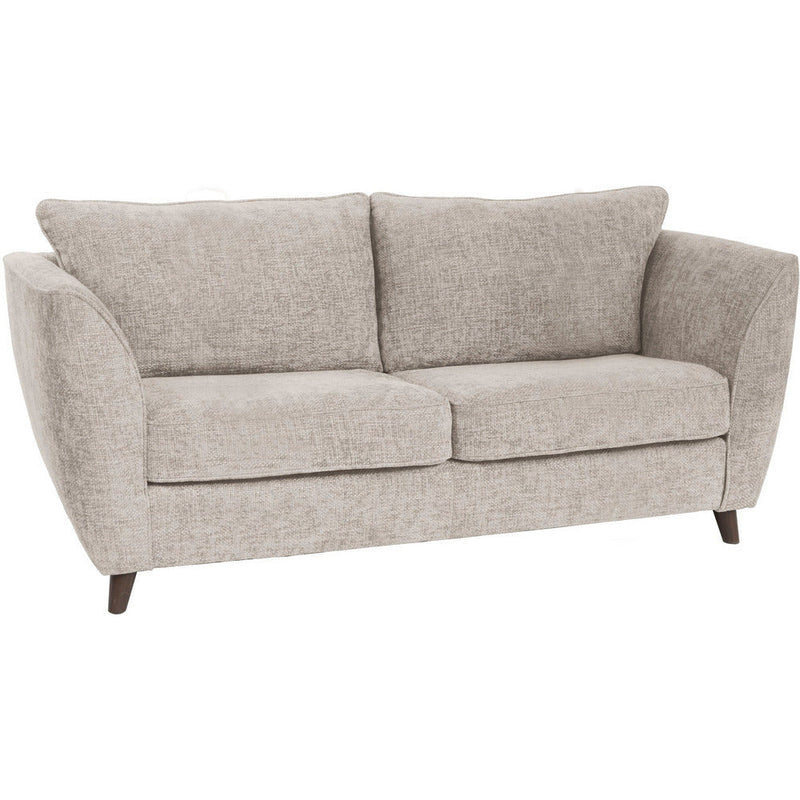 Sienna Hopsack Fabric 3 Seater Sofa