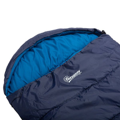 Single Mummy Sleeping Bag 3 Season For Adults Lightweight Outdoor 210 X 75 5cm