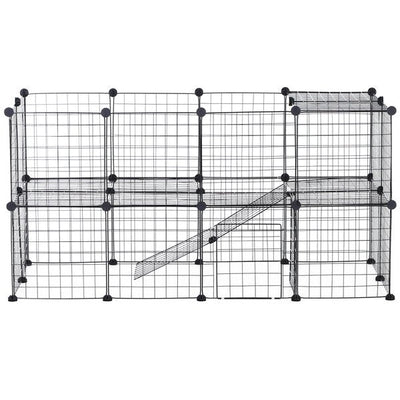 36 PCS Small Animal Playpen With Mallet, Connectors And Cable Ties