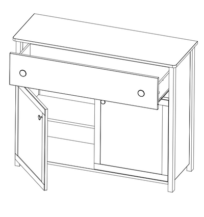 Luna LN-05 Sideboard Cabinet