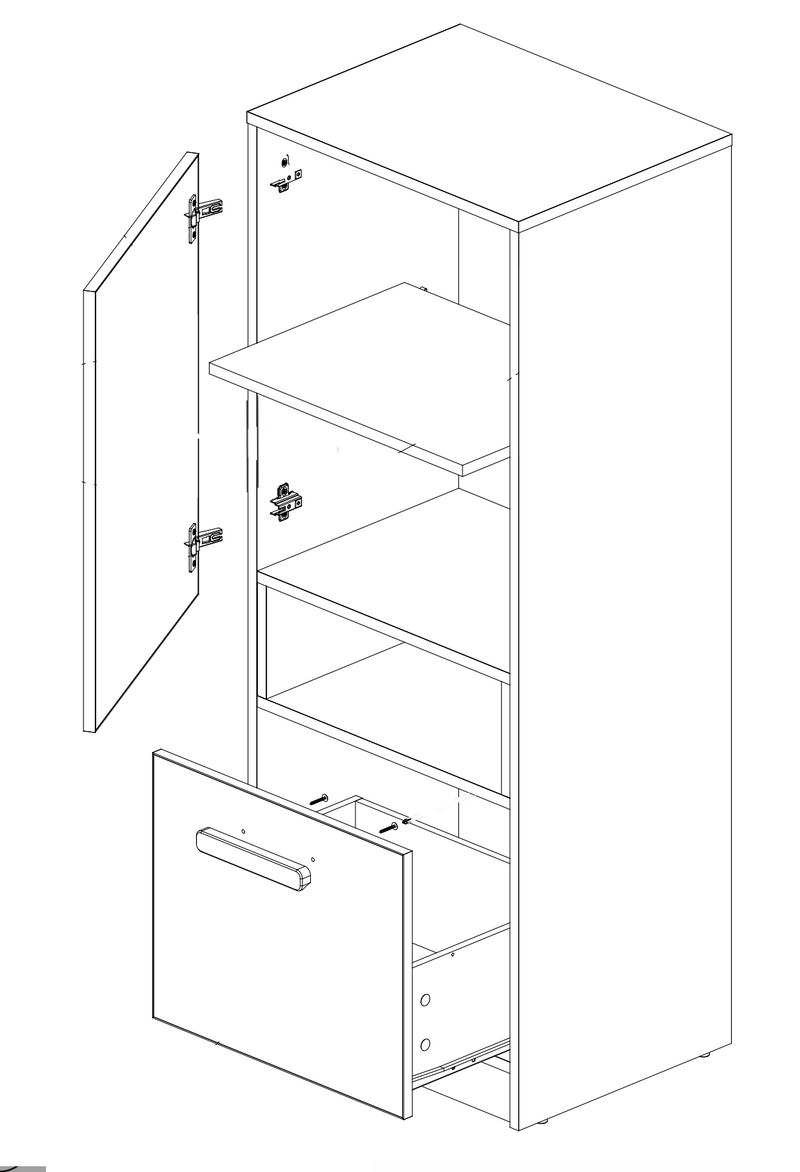 Pok PO-07 Sideboard Cabinet