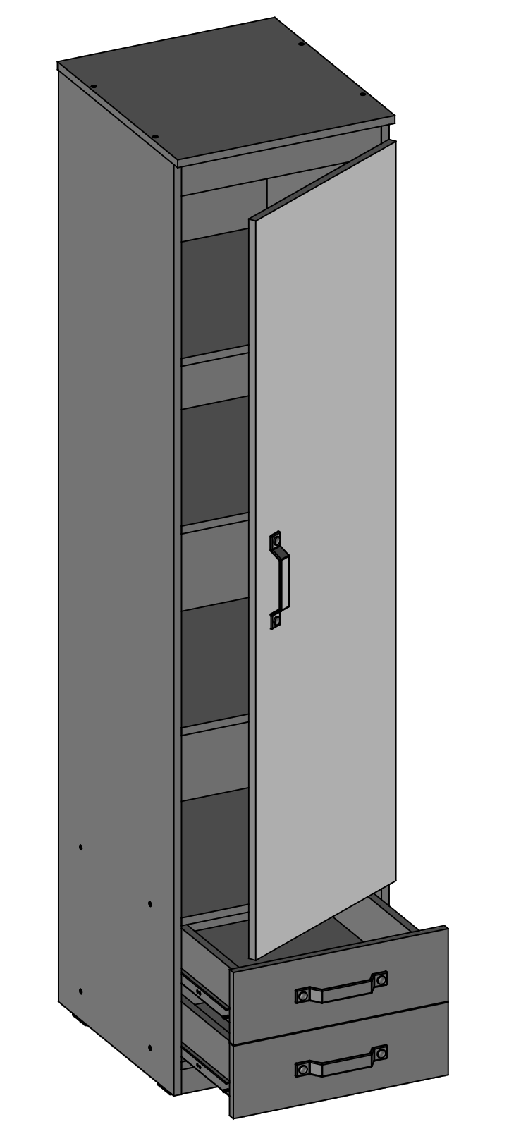 Santana SA-04 Tall Cabinet