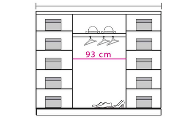 Dome DO4 Sliding Door Wardrobe