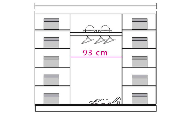 Dome DO4 Sliding Door Wardrobe