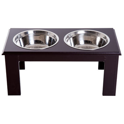 58.4Lx30.5Wx25.4H Cm Stainless Steel Pet Feeder - Brown