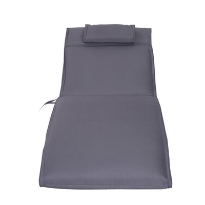 198Lx53Wx5T Cm,Lounger Cushion - Grey