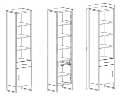 Tarabo 05 Display Cabinet