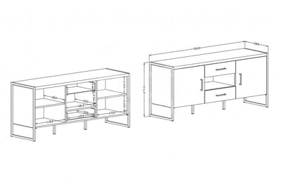 Toreabo TV Cabinet 154cm