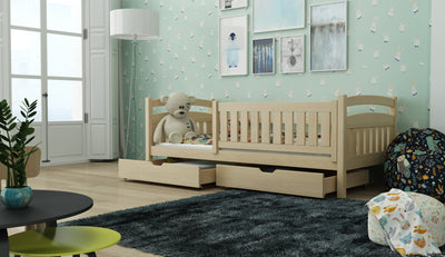 Wooden Bed Terry with Storage