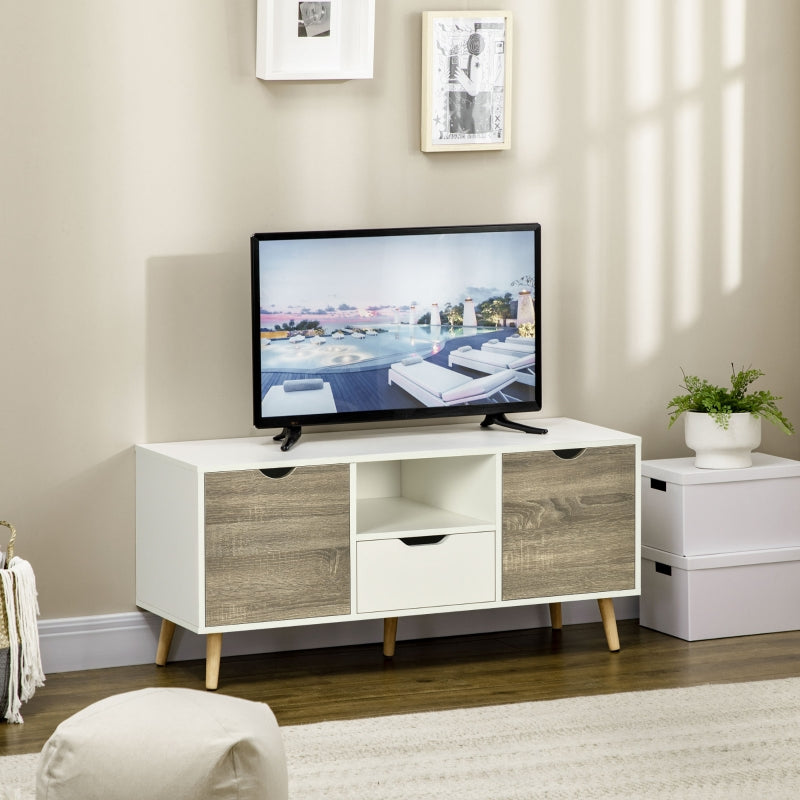 TV Unit Cabinet For TVs Up To 50 Inches, Grey