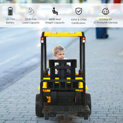 Kids Electric Ride on Forklift with Remote Control