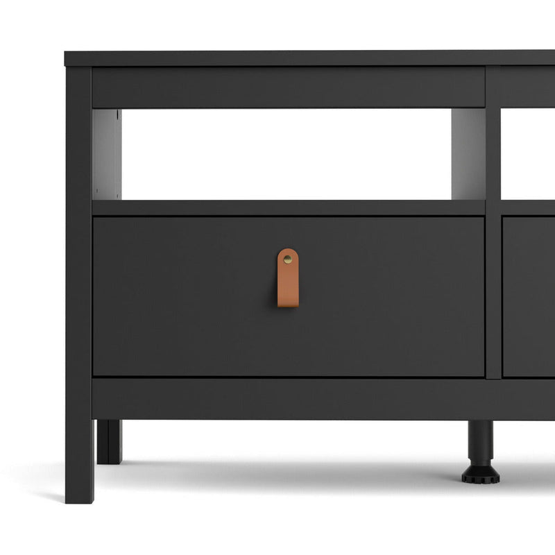 Benjamin 3 Drawer Black TV Unit