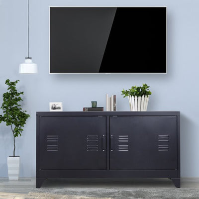 TV Stand, 119Wx40Dx63.5H Cm - Black