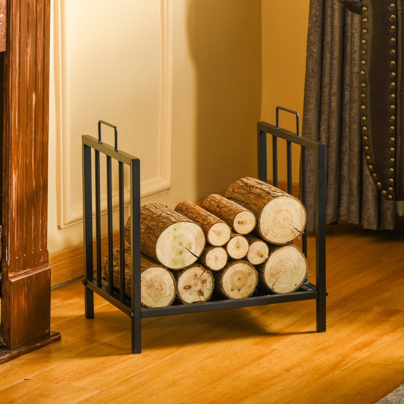 Firewood Log Rack Small Fireplace Holder