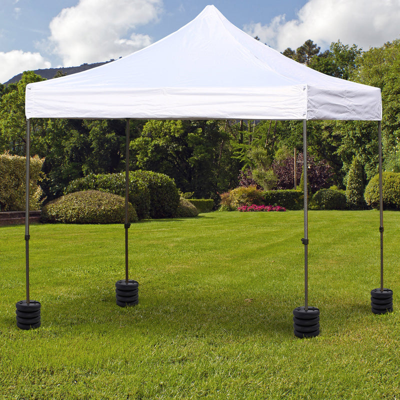 Outsunny Sand Fillable Set of 4 PCs Gazebo Tent Sand  Leg Weights Marquee Party Tent Canopy Accessory