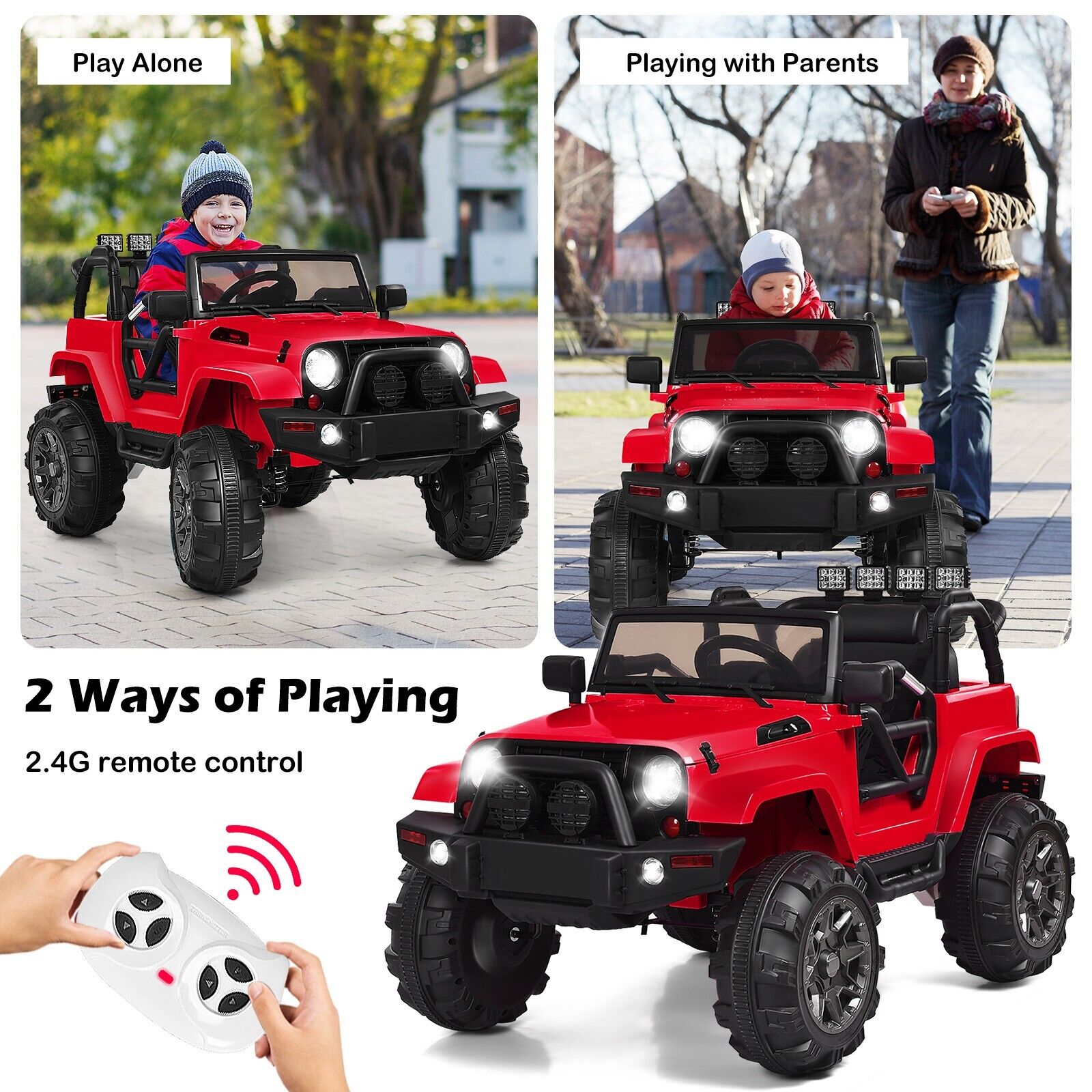 Kids ride on remote control sales car