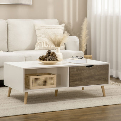 Coffee Table, Bed White