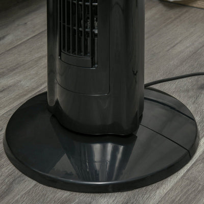 42 Anion Tower Fan Cooling For Bedroom , Black