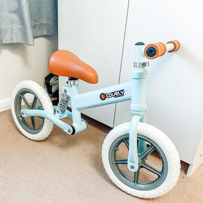 Toddler Balance Bike No Pedal Walk Training - Blue