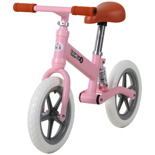 Toddler Balance Bike No Pedal Walk Training - Pink