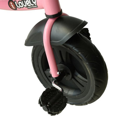 Toddler Three Wheel Plastic Tricycle Bike- Pink