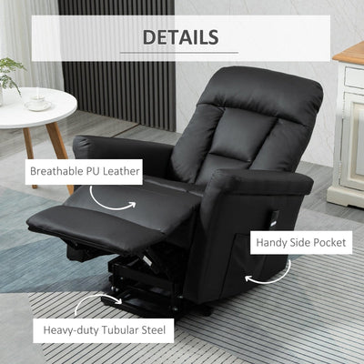 Power Lift Chair, Black