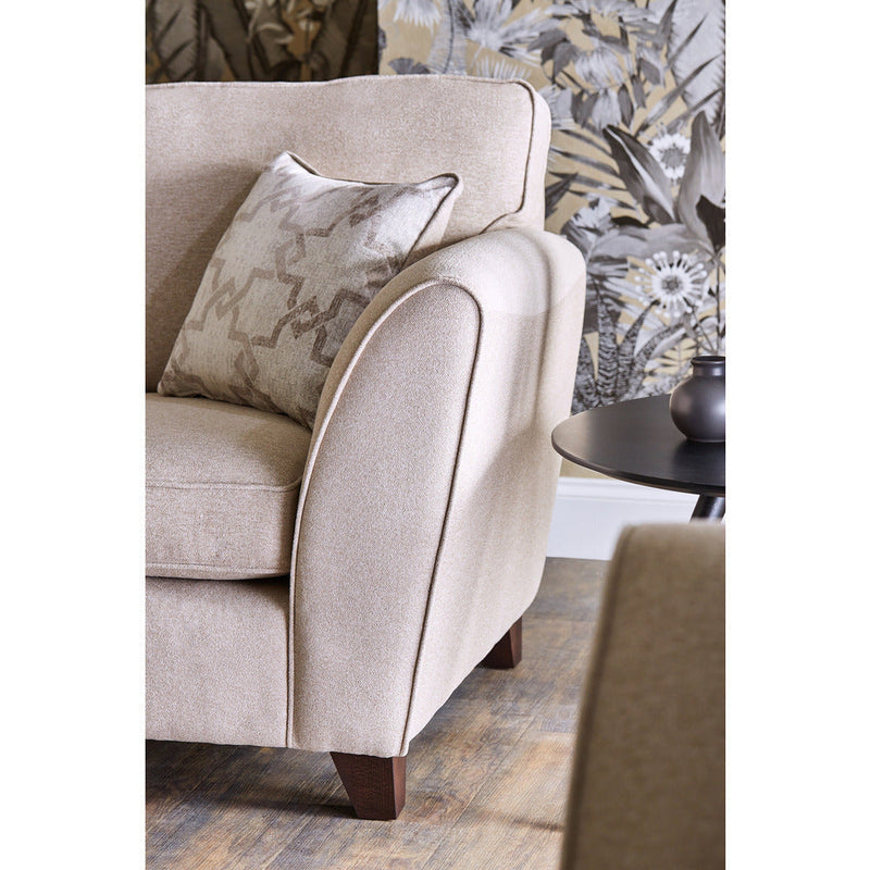 Tyrie Soft Touch Linen 3 Seater Sofa