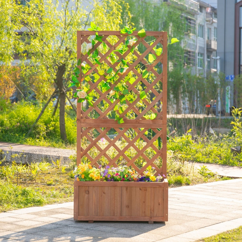 Wooden Gardening Display Flower Planter Stand