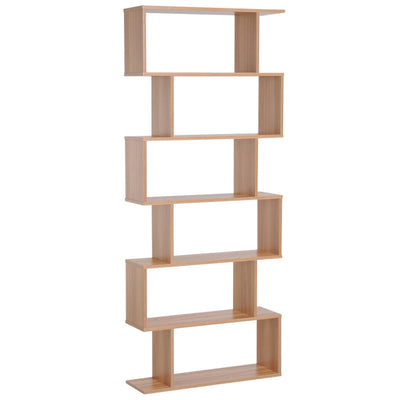 6-Tier S-Shaped Shelf Unit