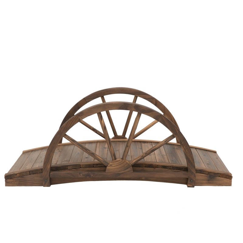 Wooden Garden Bridge