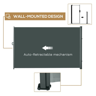 Garden Wall Balcony Screening Panel_ Grey