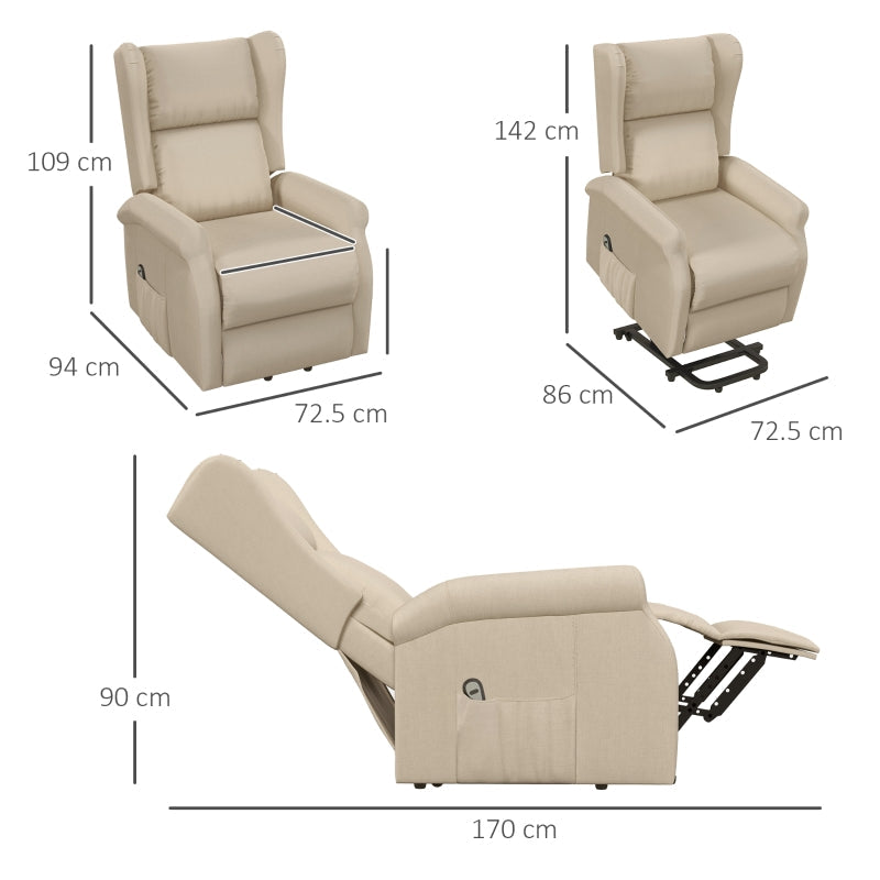 Power Lift Chair For The Elderly With Remote Control