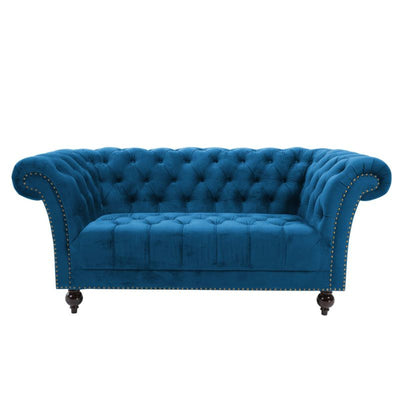 Birlea Chester 2 Seater Sofa Midnight Blue