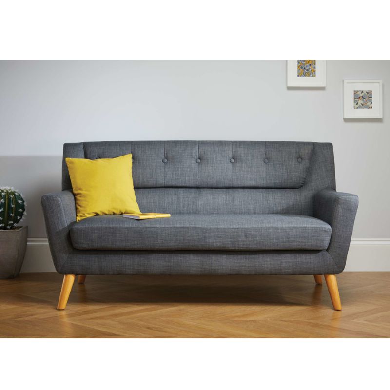 Birlea Lambeth Large Sofa Grey