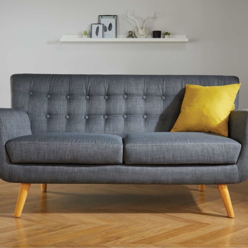 Birlea Loft 3 Seater Sofa Grey