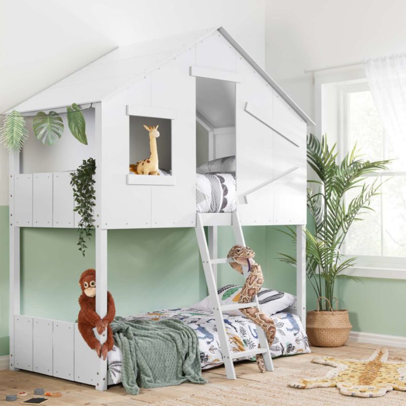 Birlea Safari Bunk Bed White