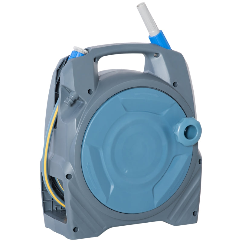 Retractable Garden Hose Reel , Compact Lightweight