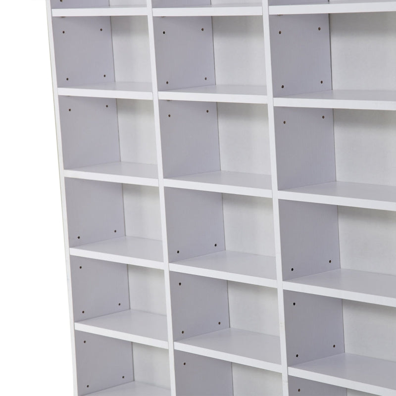 33 Adjustable Compartment Storage Unit - White