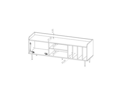 Vasina 08 TV Cabinet 150cm